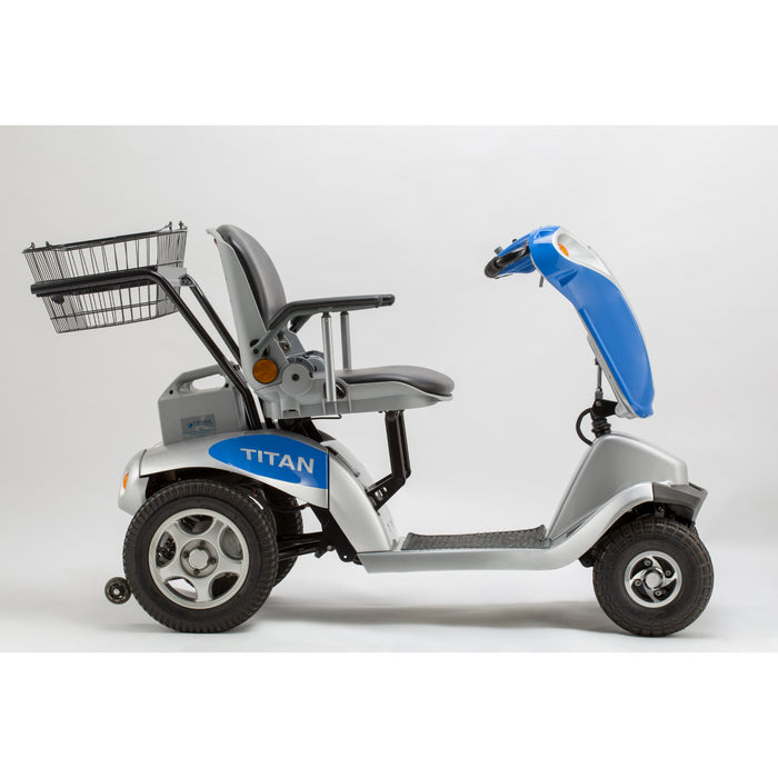 Tzora ES002613 Titan Divided – 4 Wheels Mobility Scooter Gray