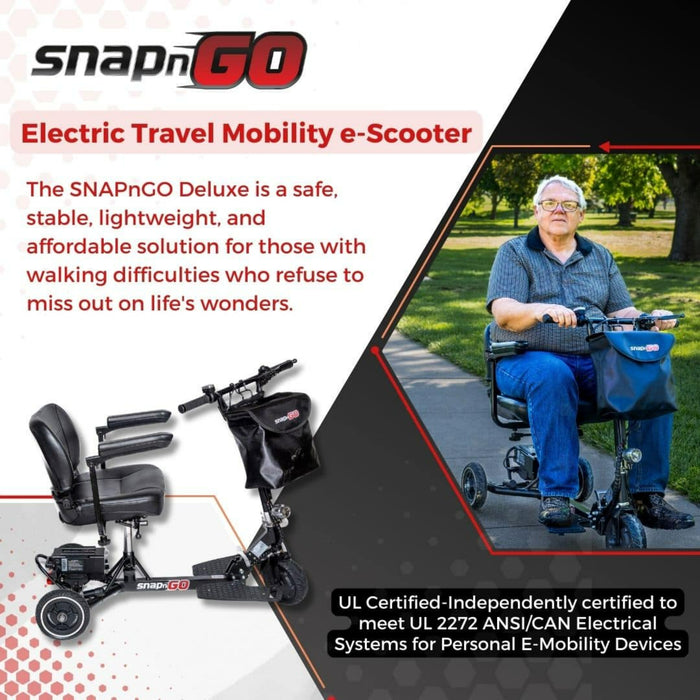 Glion Electric Scooters S335.1DLX SNAPnGO Mobility Scooter Deluxe Edition