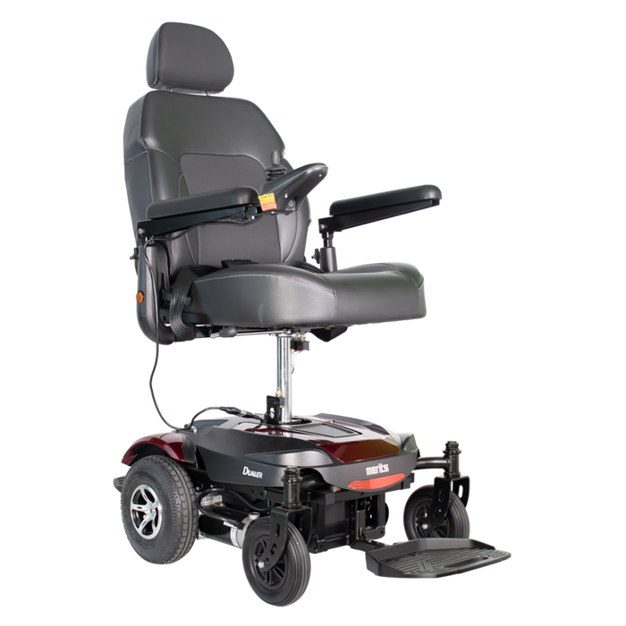 Merits DUALER Power Wheelchair Front or Rear Drive P312A‐ARMAB/P312A‐SBMAB