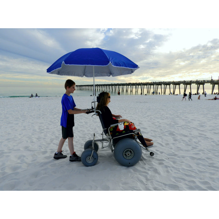 DeBug Elevating Leg Rest All-terrain Beach Wheelchair