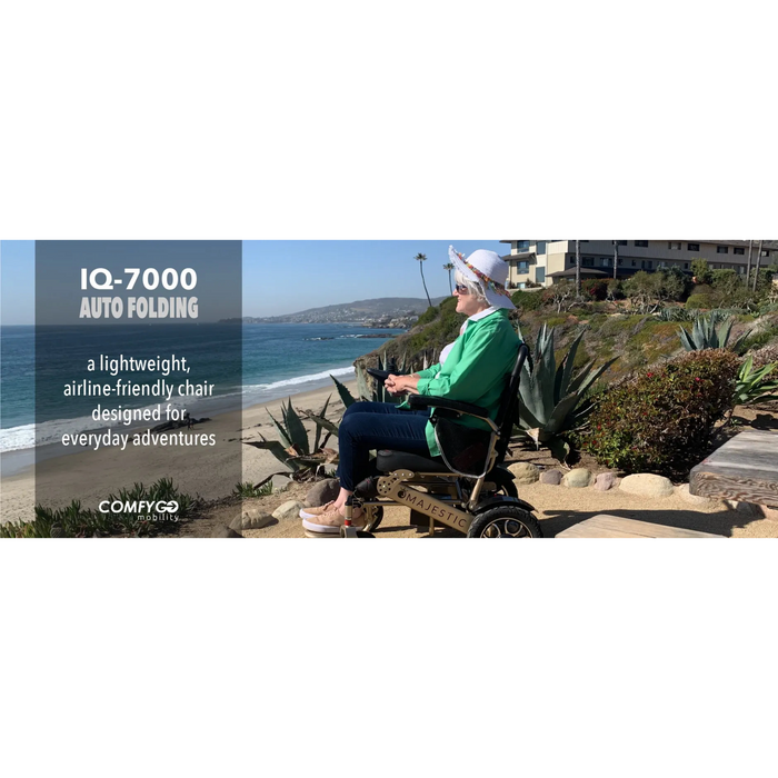 ComfyGO IQ-7000 Af Power Chair Autofold