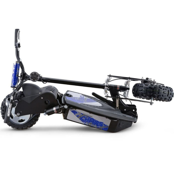 MotoTec MT-Chaos_Black 2000w 60v Lithium Electric Scooter