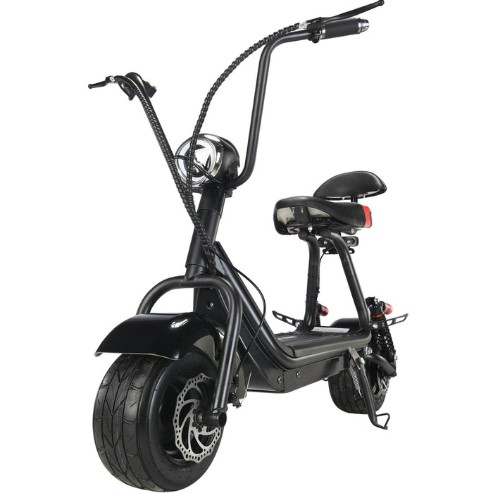 MotoTec MT-Mini-Fat-Tire-48v-500w_Black Lithium Electric Scooter