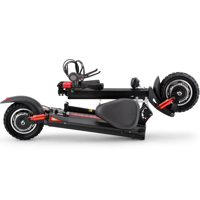 MotoTec MT-Thor-2400w_Black 60v Lithium Electric Scooter