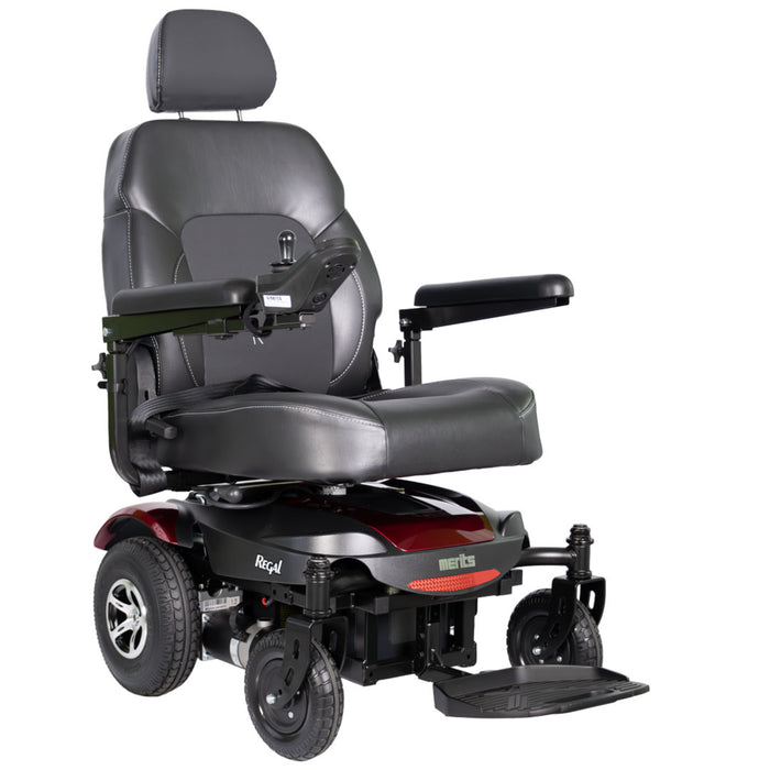 Merits REGAL Full-Size Power Wheelchair P310A‐ARMUB/P310A‐SBMUB