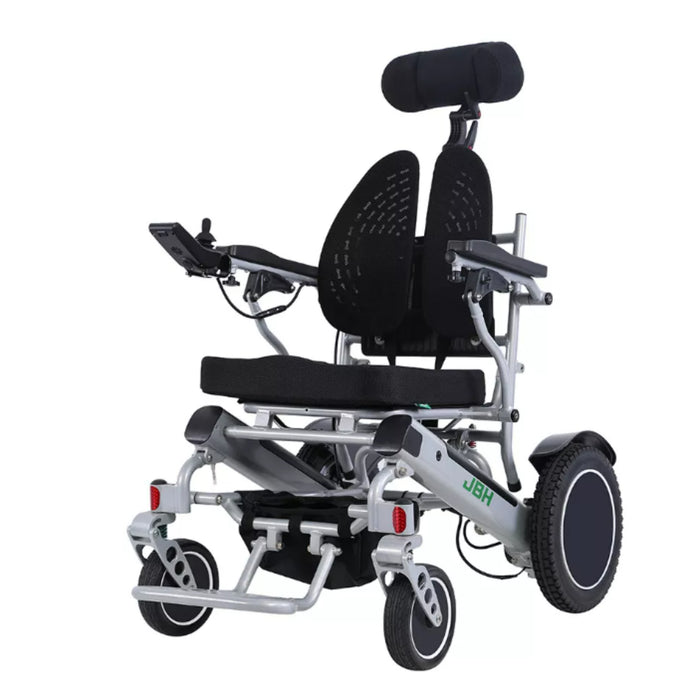 JBH D11A Theftproof Power Aluminum Alloy High Back Wheelchair