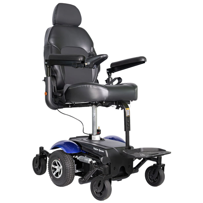 Merits Vision Sport W/ Rehab Seat Electric Wheelchair P326ACARMUB P326ACSBMUB + R600‐0ED18