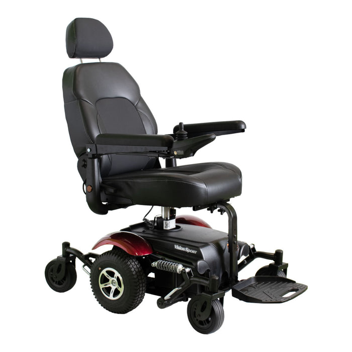 Merits Vision Sport W/ Lift Electric Wheelchair P326D2ARMUB/P326D2SBMUB
