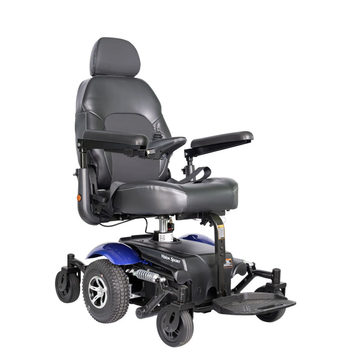 Merits Vision Sport W/ Rehab Seat Electric Wheelchair P326ACARMUB P326ACSBMUB + R600‐0ED18