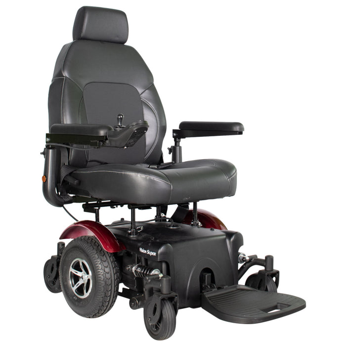 Merits Vision Super W/ Rehab Seat Heavy‐duty Power Chair P3276‐ARMUB + R601‐0ED20
