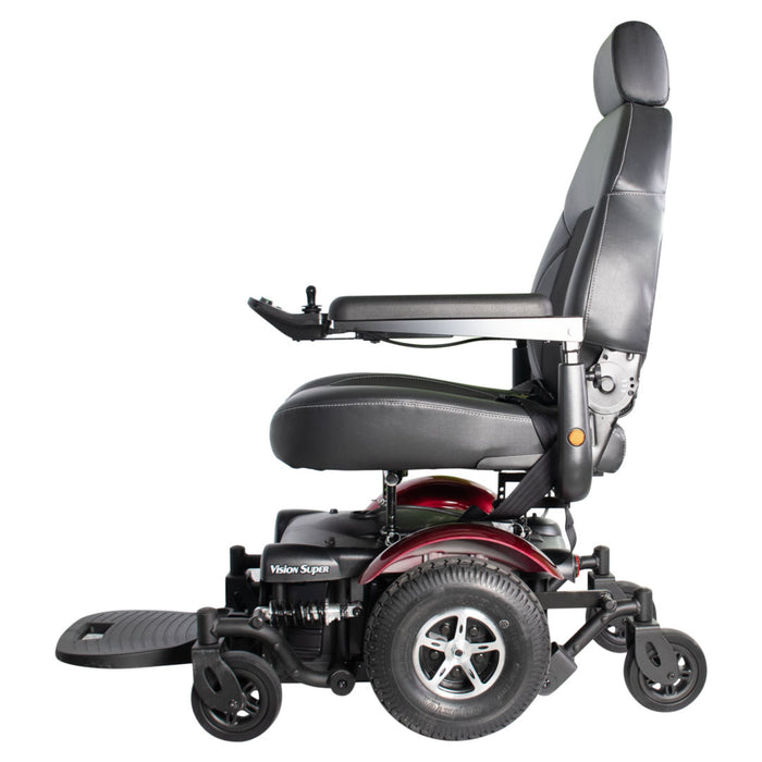 Merits Vision Super W/ Rehab Seat Heavy‐duty Power Chair P3276‐ARMUB + R601‐0ED20