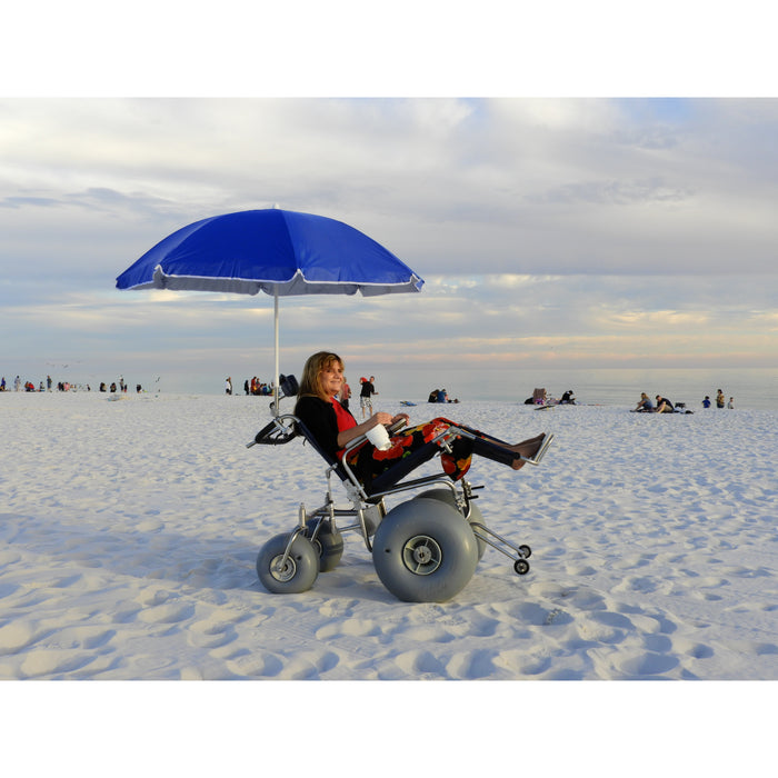 DeBug Tilt and Recline All-terrain Beach Wheelchair