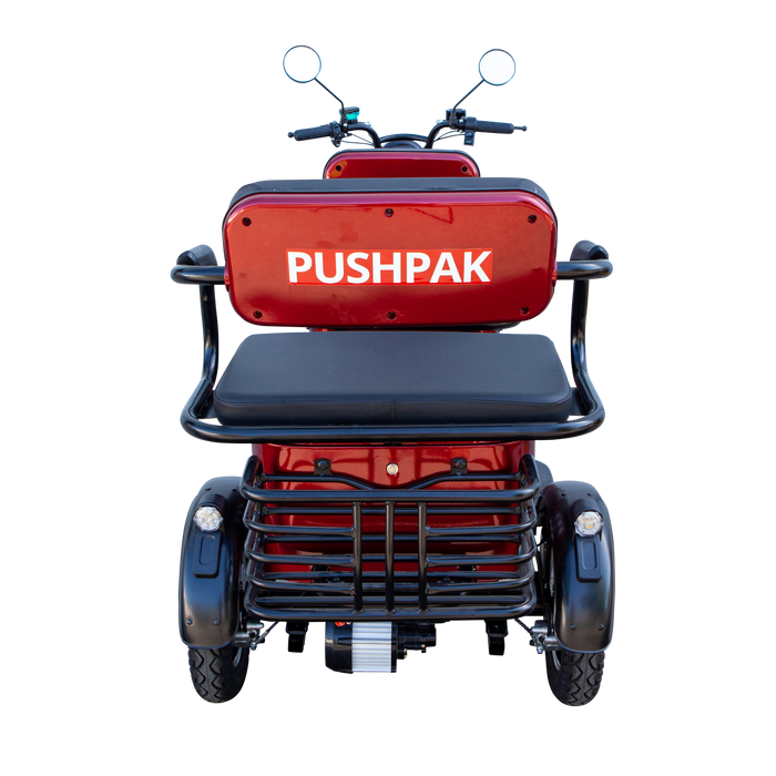 Pushpak Motors Pushpak 4000 2-Person 3-Wheel Electric Mobility Scooter