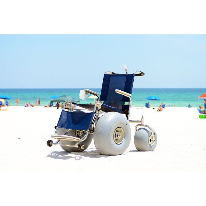 DeBug Elevating Leg Rest All-terrain Beach Wheelchair