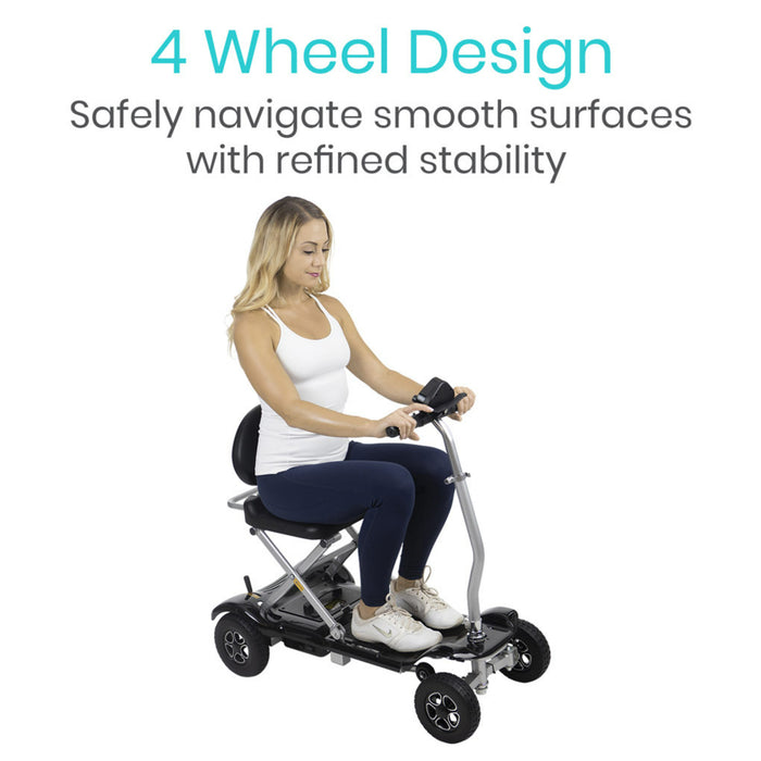 Vive Health MOB1058BLK Folding Mobility Scooter
